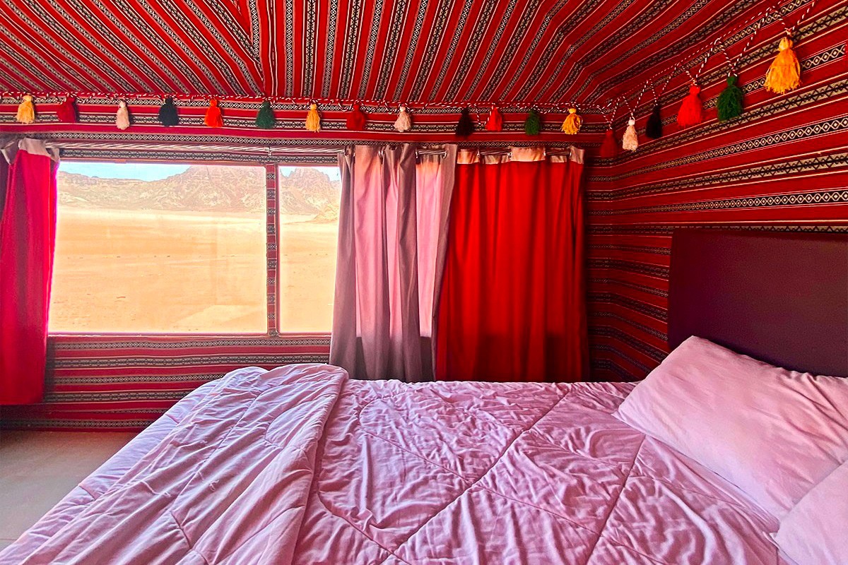 Traditional Bedouin tents